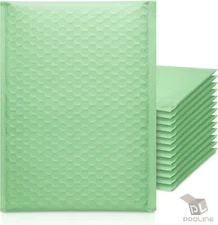 ProLine® 200 Green Ash #2 8.5x12 Poly Bubble Padded Envelopes Mailers