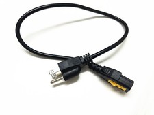 NEMA 5-15P to IEC Locking C13 Power Cable Secure Power Cord for PDU