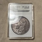 1894 $1 Morgan Silver Dollar AU Detail Cleaned ANACS PJ