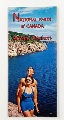 1950s National Parks of Canada Atlantic Provinces Nova Scotia VTG Guide Booklet