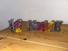 Hand Made Love Home Multicolor From Epoxy