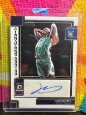 2022-23 Panini Donruss Optic Jalen Duren RC Signature Series Rookie Auto Mint