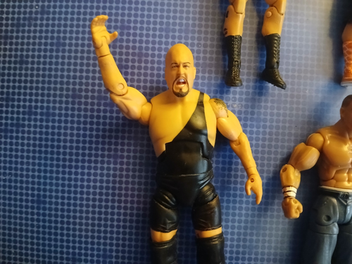 WWE FIGUR Lot 4" Jakks Pacific BUILD N BRAWL Wrestling RARE BIG SHOW CENA WCW - Bild 6 von 9