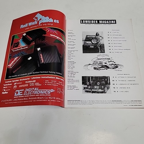 Lowrider Magazin Juni 1989 mit Cntrfld South Gate Indio San Jose Mesa Zooky Jr - Bild 2 von 18