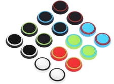 Compatible with 8 Pairs Thumb Grips Silicone Analog Stick Covers