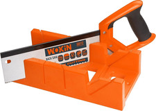 Tenon Saw & Plastic Mitre Box Home Garage Repair Crafting Tools 300mm Saw