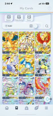 #ad Pokemon TCG Pocket Lvl. 51 Account 9250 Cards Almost All Promos 5 Crown Cards $599.99