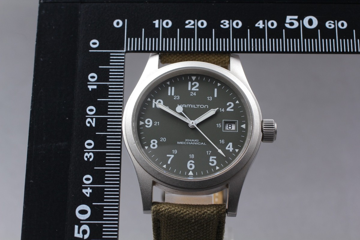 TOP MINT w/ BOX] Hamilton Khaki Field H694190 Hand Winding Swiss
