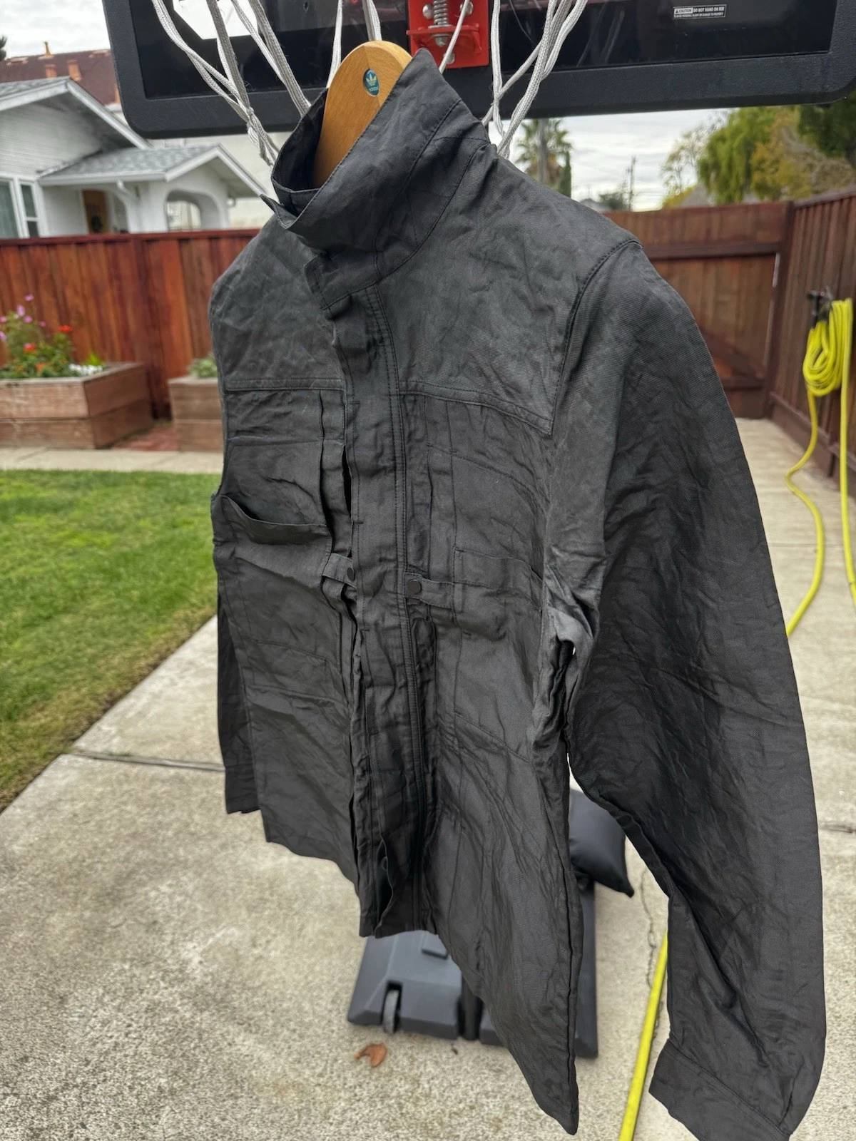 NWOT Vollebak Indestructible Jacket Mens XS Black Dyneema Utility Jacket - product detail image 2