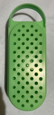Vintage Tupperware Jadeite Green Cheese Grater Set 1375-5 USA