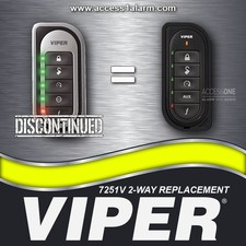 Viper 7254v 2-way Led Remote Control For Discontinued 7251v For Viper 5701