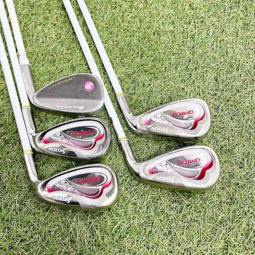Srixon Amica Women's Golf Set 11 Pieces Shoes 24.5cm Used - Picture 6 of 13