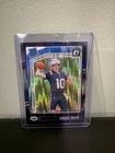 2024 Panini Donruss Optic - Rated Rookie Drake Maye #229 Purple Shock Prizm (RC)