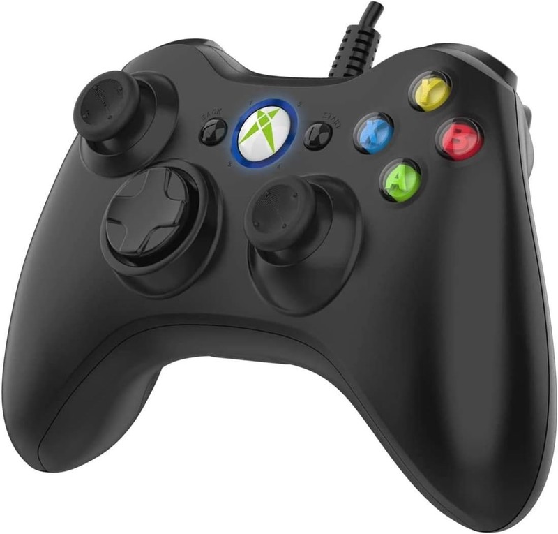 NBCP Wired Game Controller for PC & PS3, PC Controller Gamepad Joystick Windows