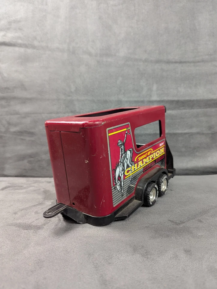 Remolque de colección Nylint Champion cuarto caballos camión juguete diecast metal vaquero EE. UU. Foto 3 de 4