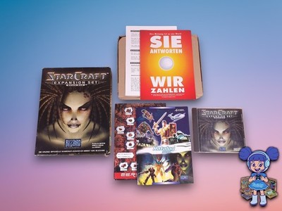  StarCraft 1 Expansion Set Bood War für PC in BIG BOX in Deutsch 