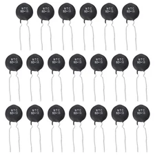 20 Pcs NTC 5D-15 5 Ohm MF72 Negative Temperature Coefficient Thermistor