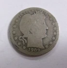 1909 O Barber Quarter