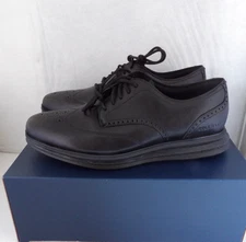 NWOB Authentic COLE HAAN OG ENERGY ONE WGOX Black Leather Men's Shoes Size 11 M