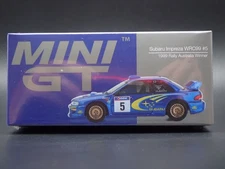 2025 MINI GT TSM MODEL SUBARU IMPREZA WRC99 #5 1999 RALLY AUSTRALIA WINNER #986
