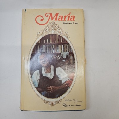 Maria von Trapp My Own Story 1972 HC DJ 1st Edition Sound of Music Austria Book