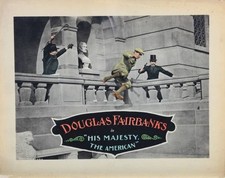 Old Movie Photo His Majesty The American Lobby Card Douglas Fairbanks Sr 1919