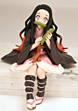 Nezuko Kamado Demon Slayer Sitting Anime Figure Kimetsu No Yaiba Loose