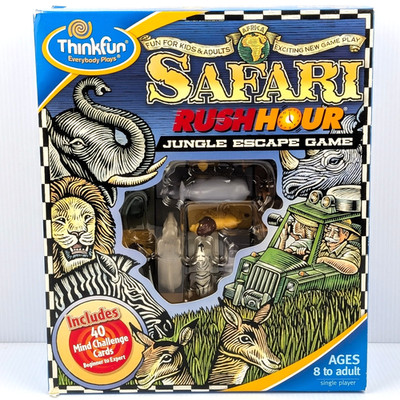Thinkfun Safari Rush Hour Game NEW SELAED Box Puzzle Educational