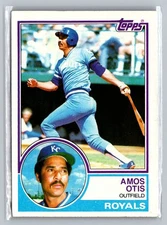 1983 Topps #75 Amos Otis