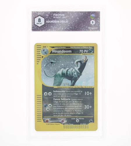 Pokemon - Houndoom (Holo) - Skyridge 2003 - GRAD 8 NM-MT ITA