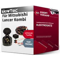 E-Satz 7Polig Universell für Mitsubishi Lancer Kombi 12.1992-09.2003 Top Esatz