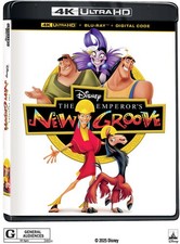 The Emperor's New Groove Used Very Good 4K UHD Blu-ray Ltd Ed, With Blu-Ray,