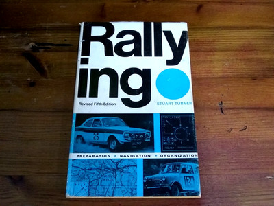 RALLYE VON STUART TURNER, HANDSIGNIERT VON 60ER JAHRE WERKSFAHRERN, BMC WERKSRALLYE, FORD