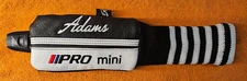 ADAMS PRO MINI HYBRID HEADCOVER WHITE - BLACK HAS CHANGEABLE # TAG