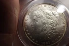 1889-P Morgan Silver Dollar Freshly graded  PCGS MS63 White