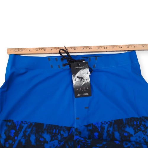 Outerknown Apex Trunk by Kelly Slater Men’s 33 Board Shorts Swim Trunks Blue NWT - Picture 11 of 13