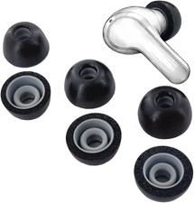 Upgrade 2 Layers Memory Foam Eartips Replacement for JBL Vibe Beam &JBL Vibe Bea