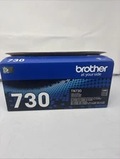Brother TN730 Black Toner Cartridge Open Box New!