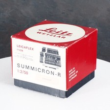  Leica Leicaflex 11228 50 Summicron-R Lens Box Box Only 