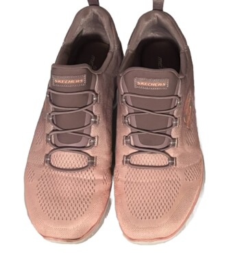 SKECHERS Summits Bright Charmer Sneakers Shoe Purple Pink Lt Mauve