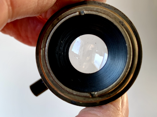 Carl Zeiss Jena 5cm f3.5 Tessar Cinematograph Early Movie Lens c1914 RARE - Bild 15 von 24