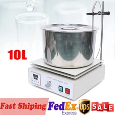Df-101t Digital Heat Collecting Magnetic Stirrer Lab Heat Thermal Oil Bath 110V