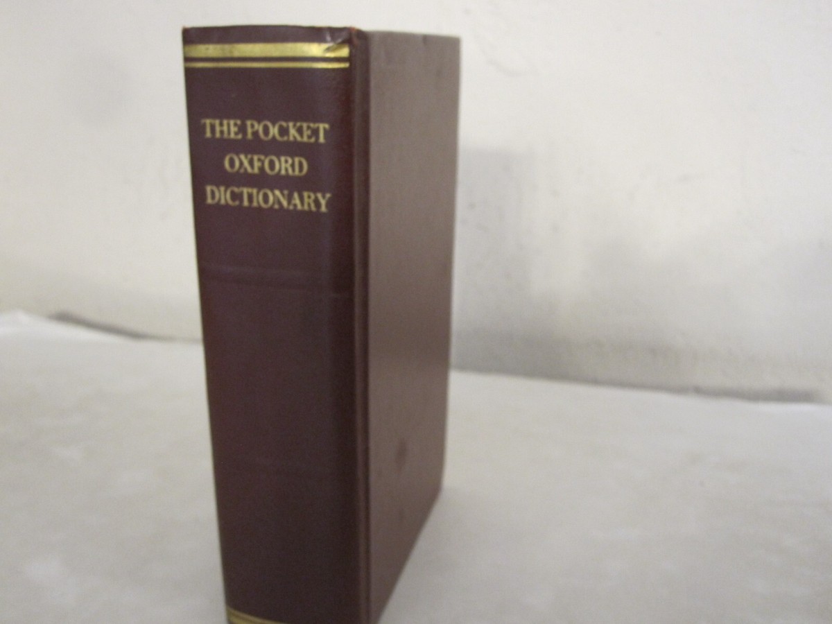 The Pocket Oxford Dictionary of Current English, H. G. Fowler/J B
