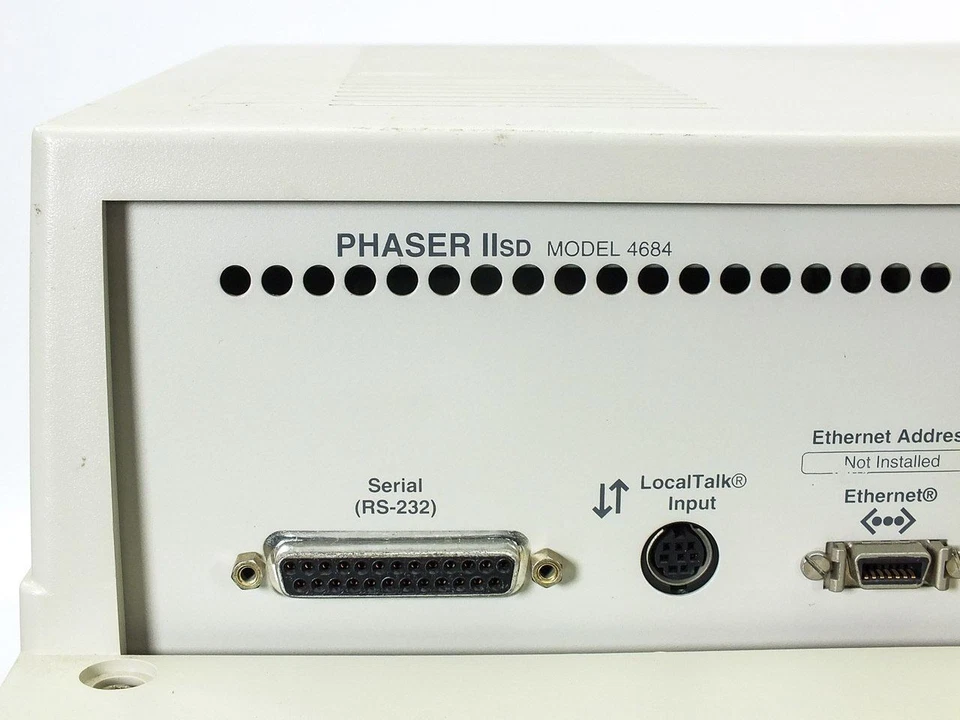 Tektronix PHASER IIsd 4684 Color Laser Printer - UNTESTED - AS-IS - Image 3 of 4