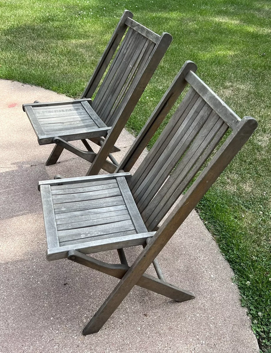 Small wooden folding chair deals