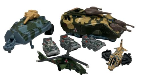 Vintage Mega Force Vehicle Lot - Triax Tar-Traks Tank With Launchers, VTOL, Etc. - Picture 2 of 15