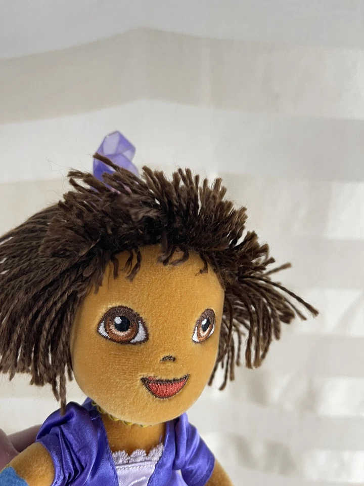 TY Dora the Explorer DORA AS PRINCESS 8" Plush STUFFED ANIMAL Toy 2008 - Image 4 of 4