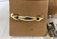 Belwith P554-PB polished brass cabinet door handle - (New in Package)