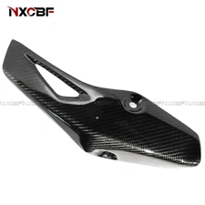 For 2017-2019 Kawasaki ZX-10RR Carbon Fiber Exhaust Pipe Heat Shield Guard Cover
