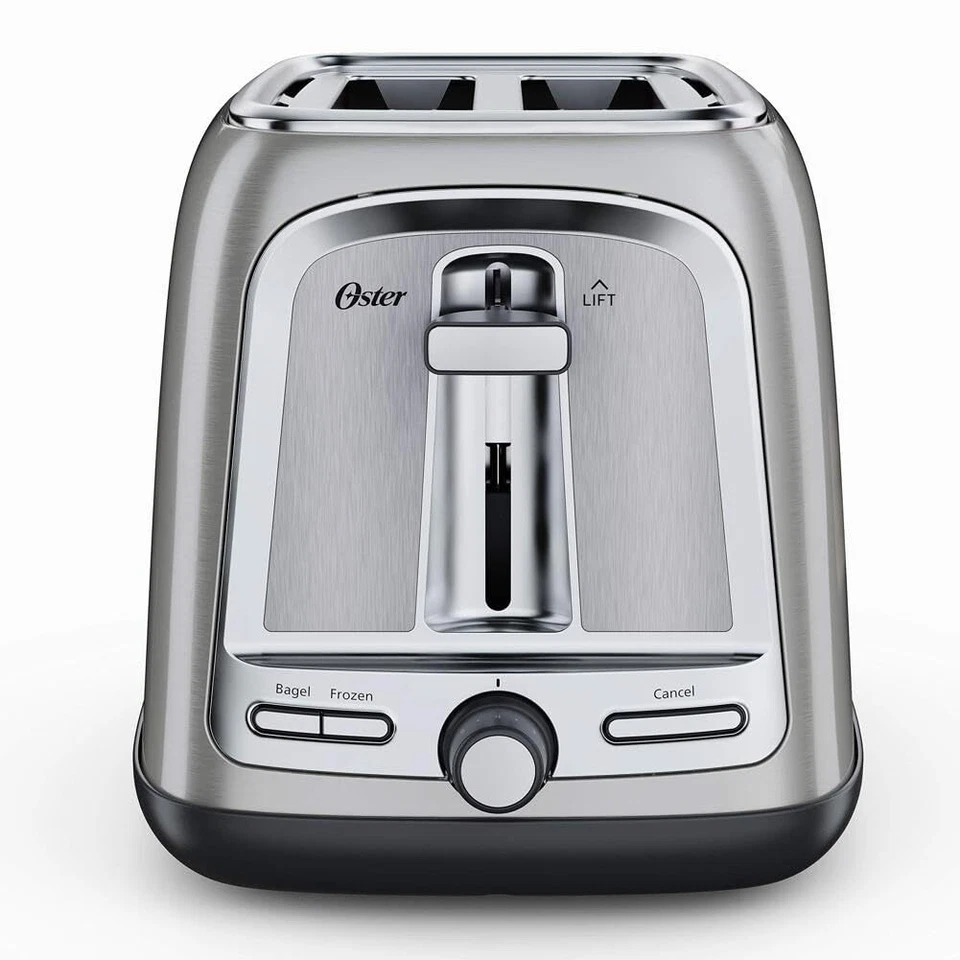 Oster Advanced Toast Technology 2-Slice Toaster, Stainless Steel Finish, All ... - Image 2 of 4